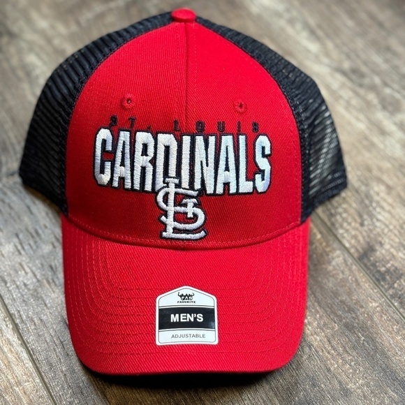 NEW Genuine Major League St. Louis Cardinals Men's Adjustable Snapback Ball Cap - Picture 1 of 12